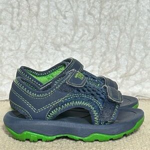 Teva Toddler Kids Blue Psychone XLT Hook/Loop Closure Sport Sandal Shoes SZ US 4